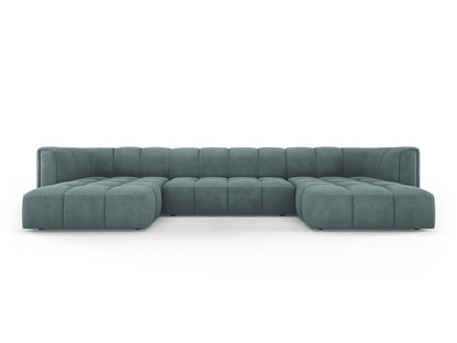 Moritz Panoramic Sofa, 5 Seats, 346x160 cm — Sea Green