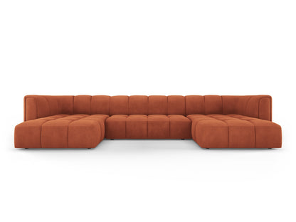 Moritz Panoramic Sofa, 5 Seats, 346x160 cm — Orange