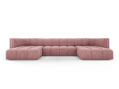 Moritz Panoramic Sofa, 5 Seats, 346x160 cm — Pink