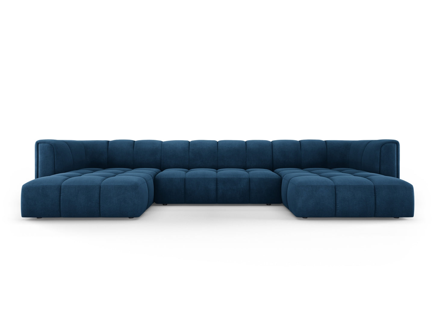 Moritz Panoramic Sofa, 5 Seats, 346x160 cm — Royal Blue