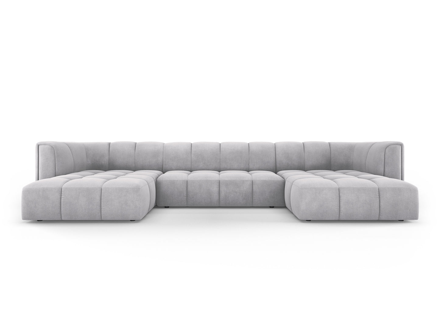 Moritz Panoramic Sofa, 5 Seats, 346x160 cm — Light Grey