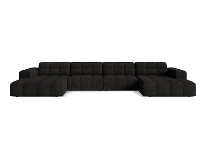 Chicago Panoramic Sofa, 6 Seats, 375x167 cm — Anthracite