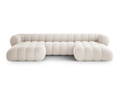 Koge Panoramic Sofa, 6 Seats, 348x165 cm — Light Beige