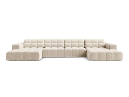 Chicago Panoramic Sofa, 6 Seats, 375x167 cm — Light Beige