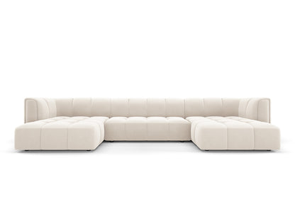 Moritz Panoramic Sofa, 5 Seats, 346x160 cm — Light Beige