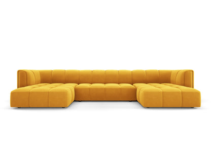 Moritz Panoramic Sofa, 5 Seats, 346x160 cm — Yellow