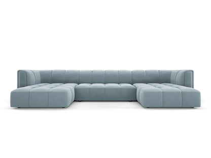 Moritz Panoramic Sofa, 5 Seats, 346x160 cm — Light Blue