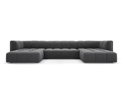 Moritz Panoramic Sofa, 5 Seats, 346x160 cm — Grey