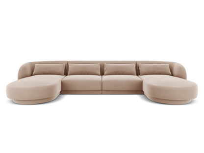 Tulum Panoramic Sofa, 5 Seats, 330x156 cm — Beige