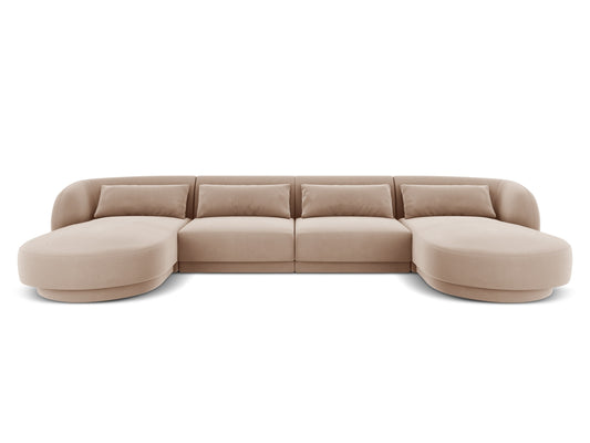 Tulum Panoramic Sofa, 5 Seats, 330x156 cm — Beige