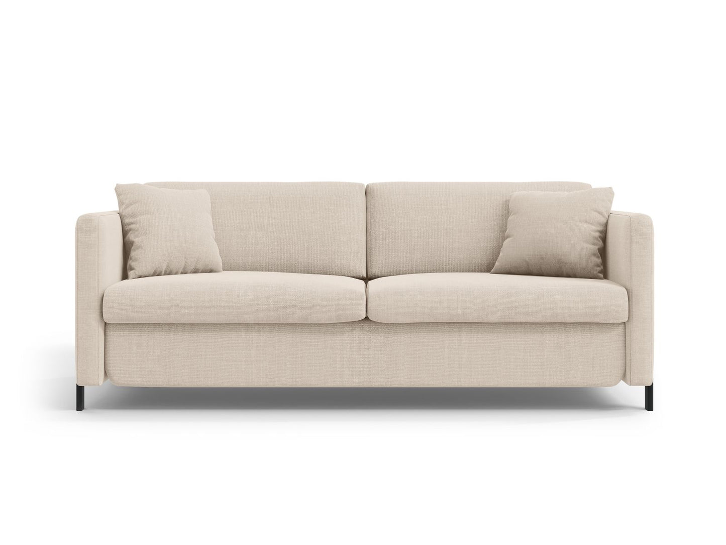 Gloria Sofa With Bed Function — Beige / 02 Seats