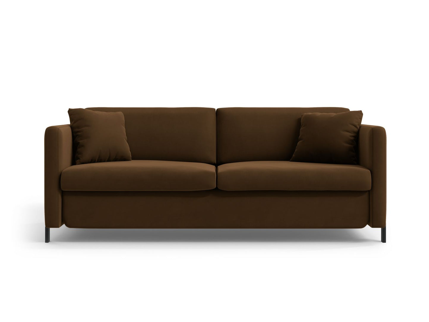 Gloria Sofa With Bed Function — Chocolate / 02 Seats