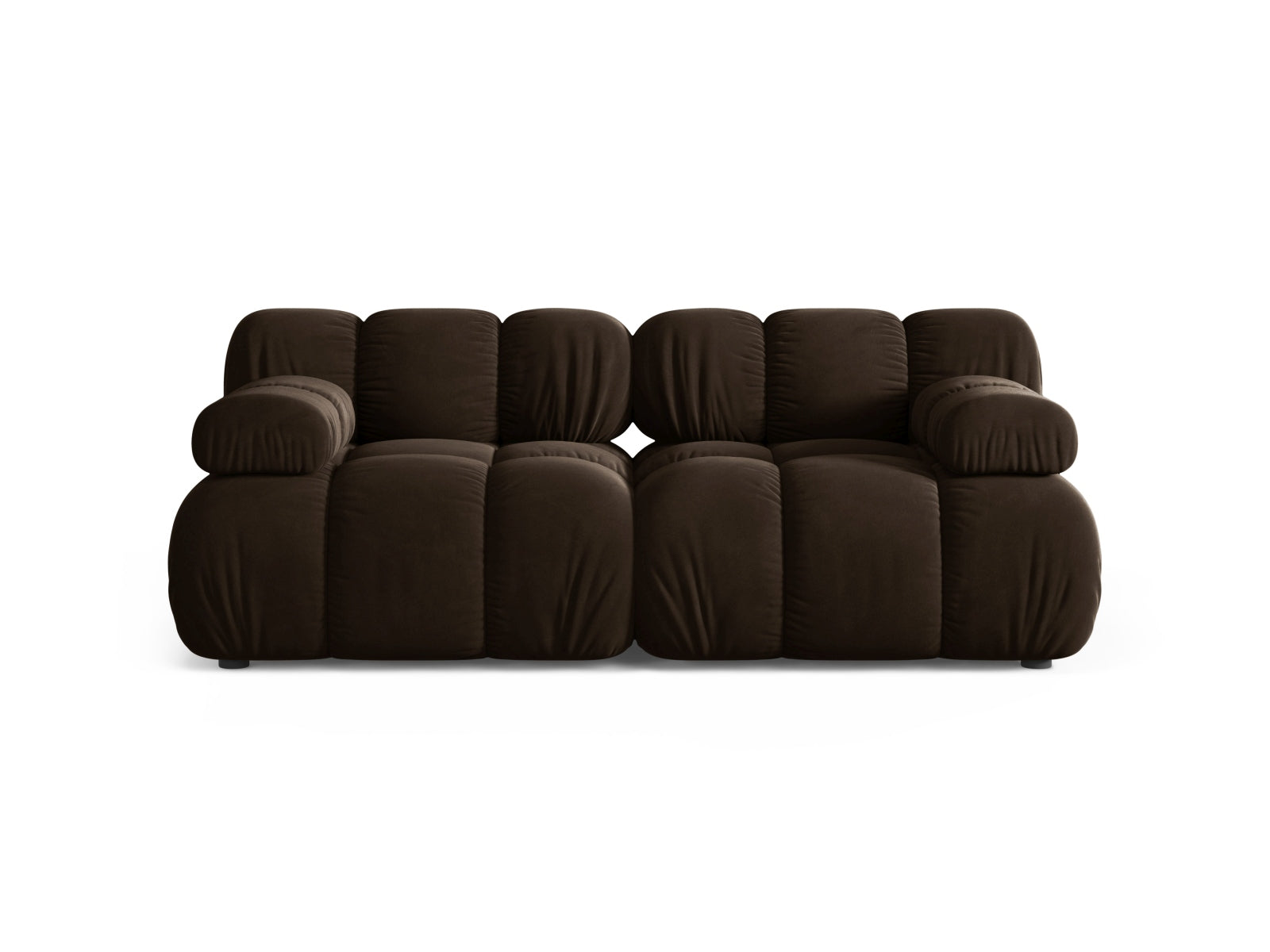 Bellis Modular Sofa, 2 Seats, 188x94 cm — Dark Brown