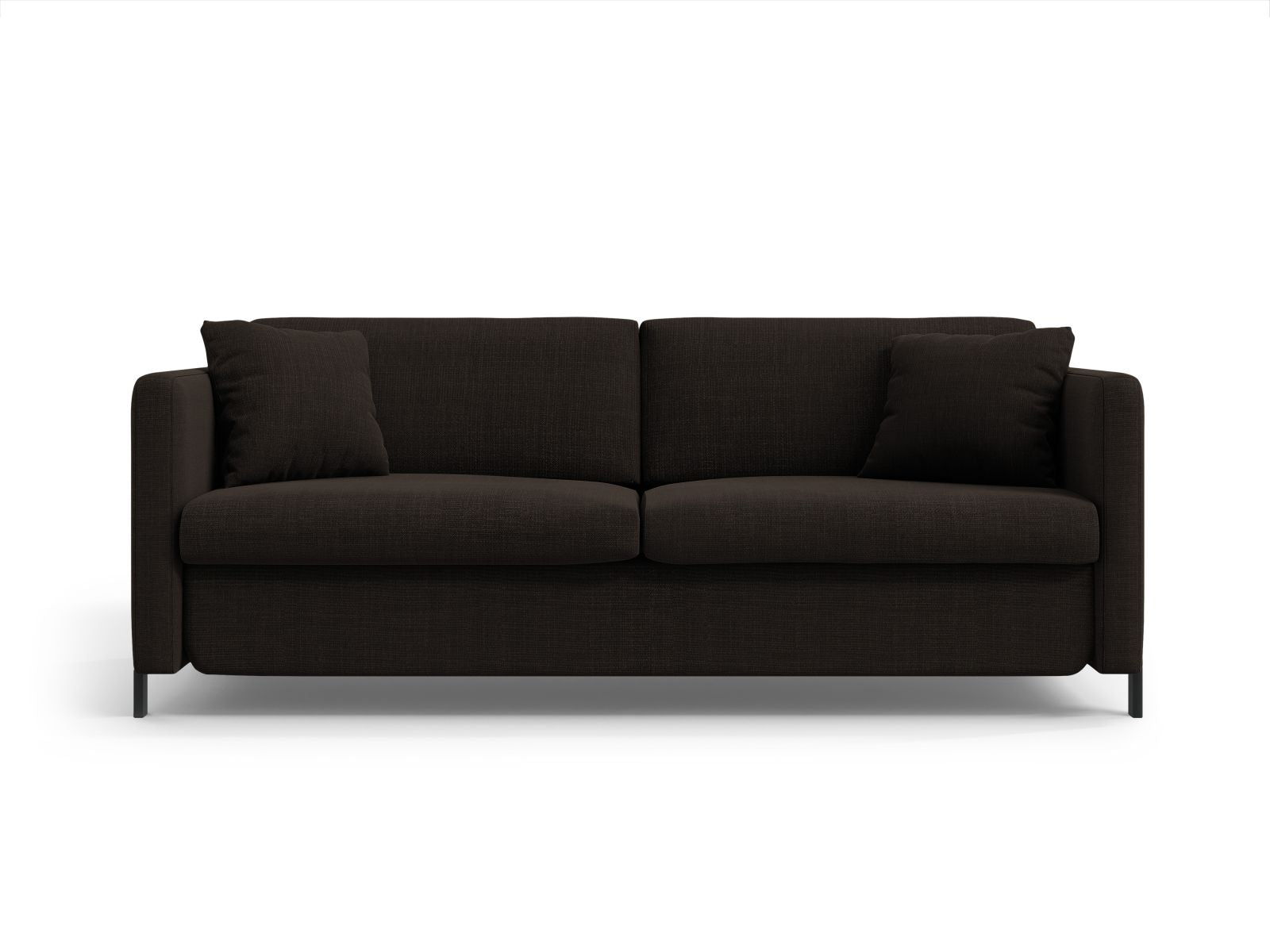 Gloria Sofa With Bed Function, 3 Seats, 206x102 cm — Dark Grey