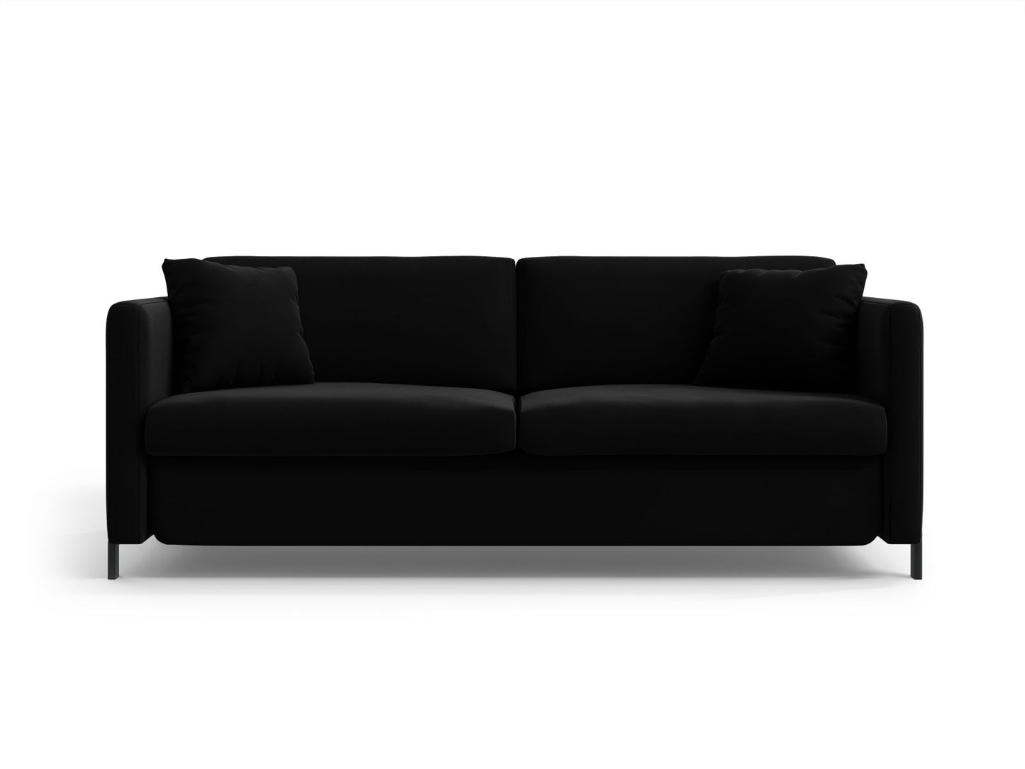Gloria Sofa With Bed Function — Black / 03 Seats