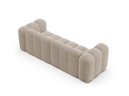 Sofa Samt Beige Lupine — Maße und Details