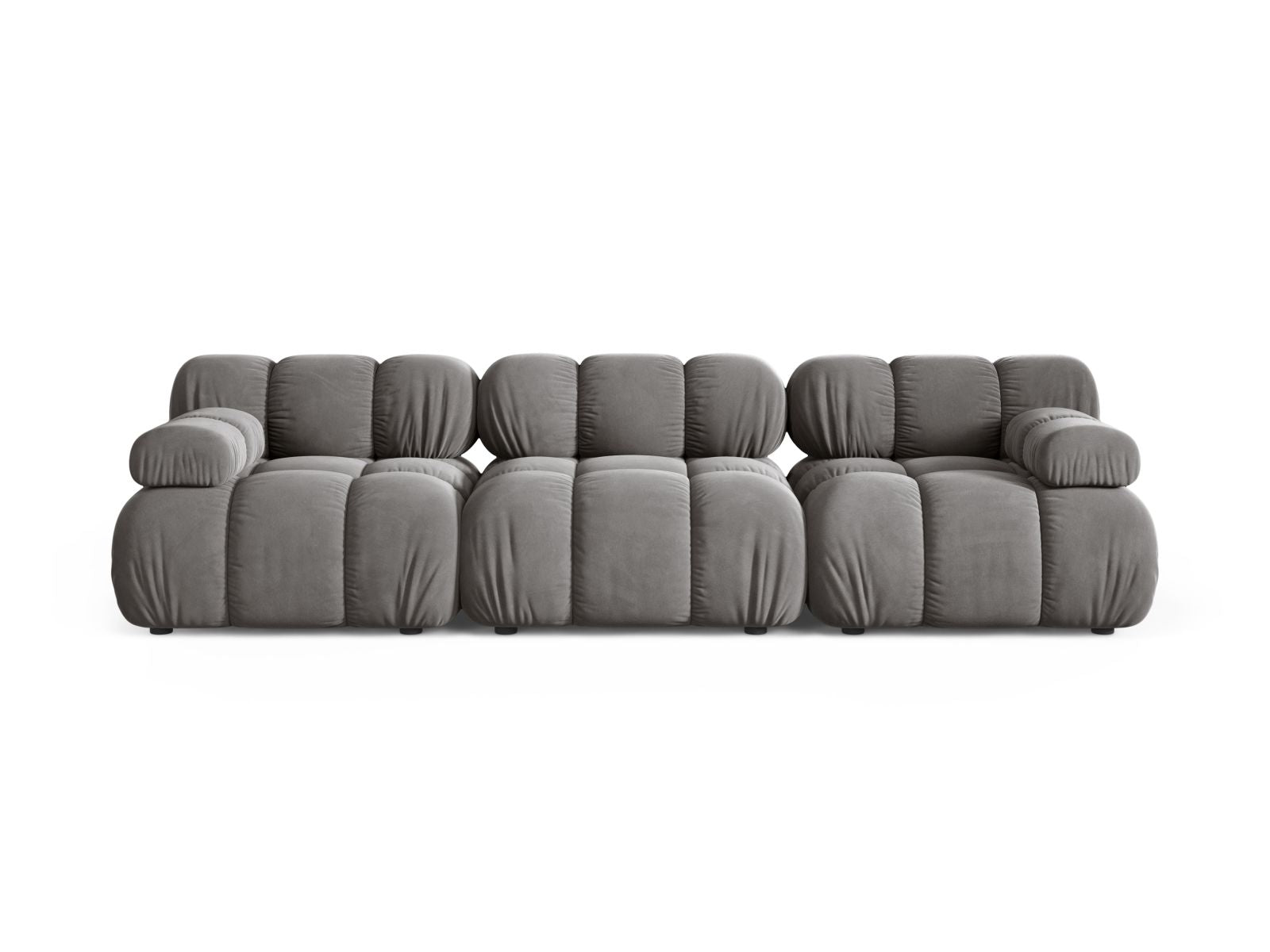 Bellis Modular Sofa, 3 Seats, 282x94 cm — Light Grey