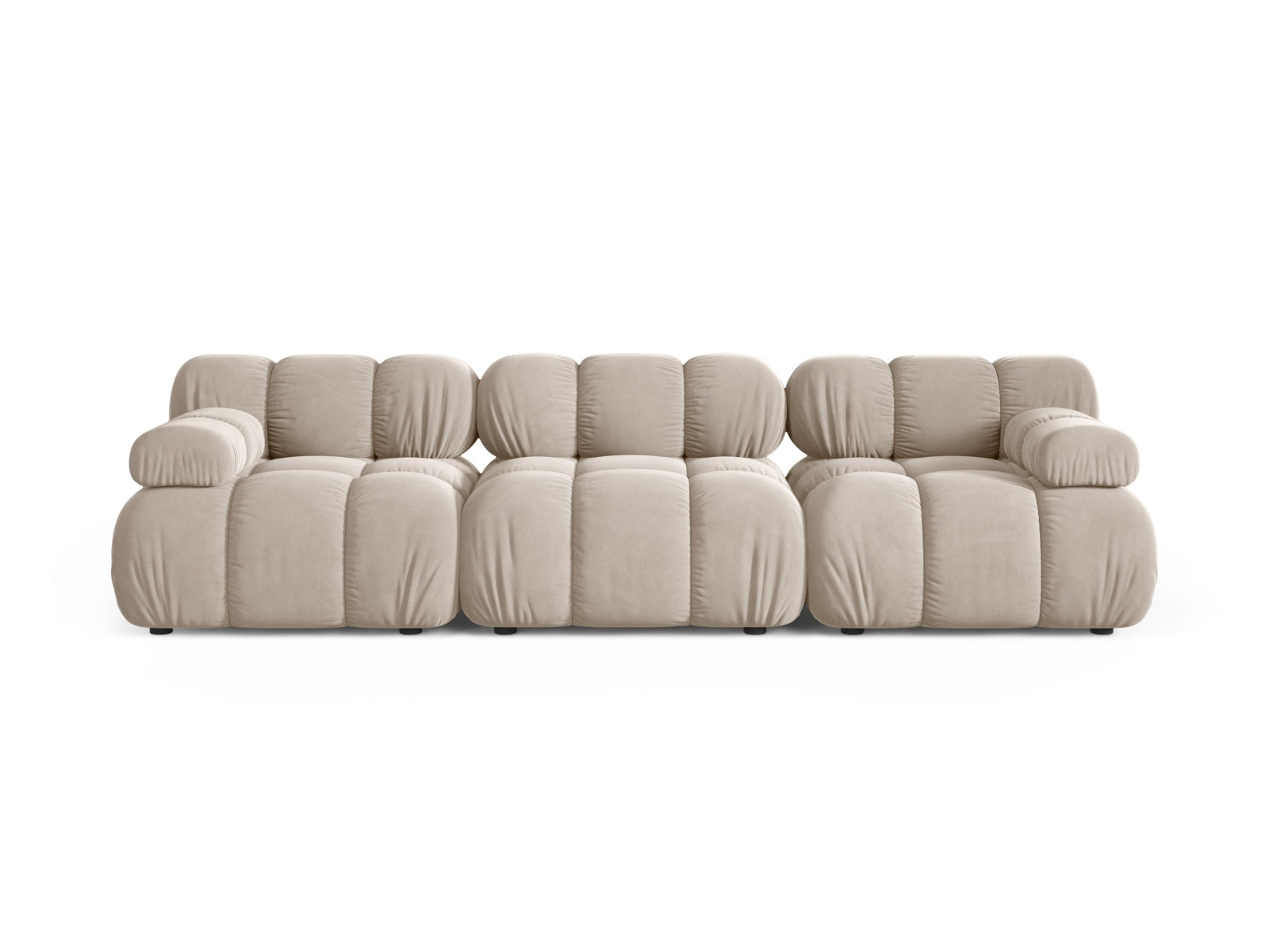 Bellis Modular Sofa, 3 Seats, 282x94 cm — Dark Beige