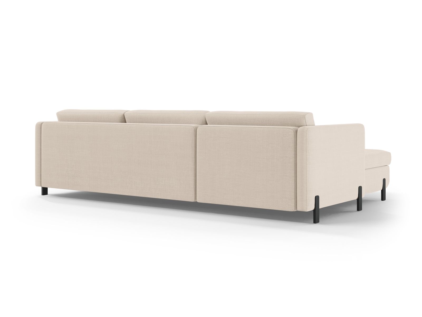 Gloria Corner Sofa With Bed Function And Box, 4 Seats, 266x170 cm luxury sofa by Micadoni, view 4