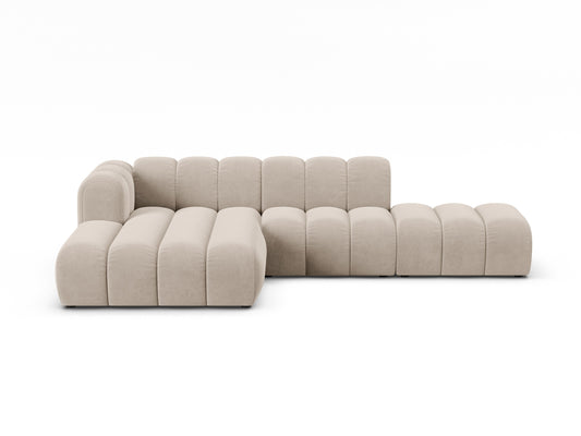 Lupine Modular Open Corner Sofa, 5 Seats, 299x177 cm — Beige / Left