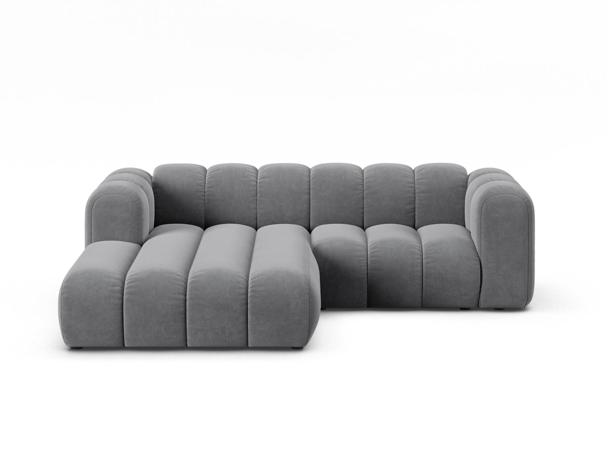 Lupine Modular Corner Sofa, 3 Seats, 230x177 cm — Grey / Left