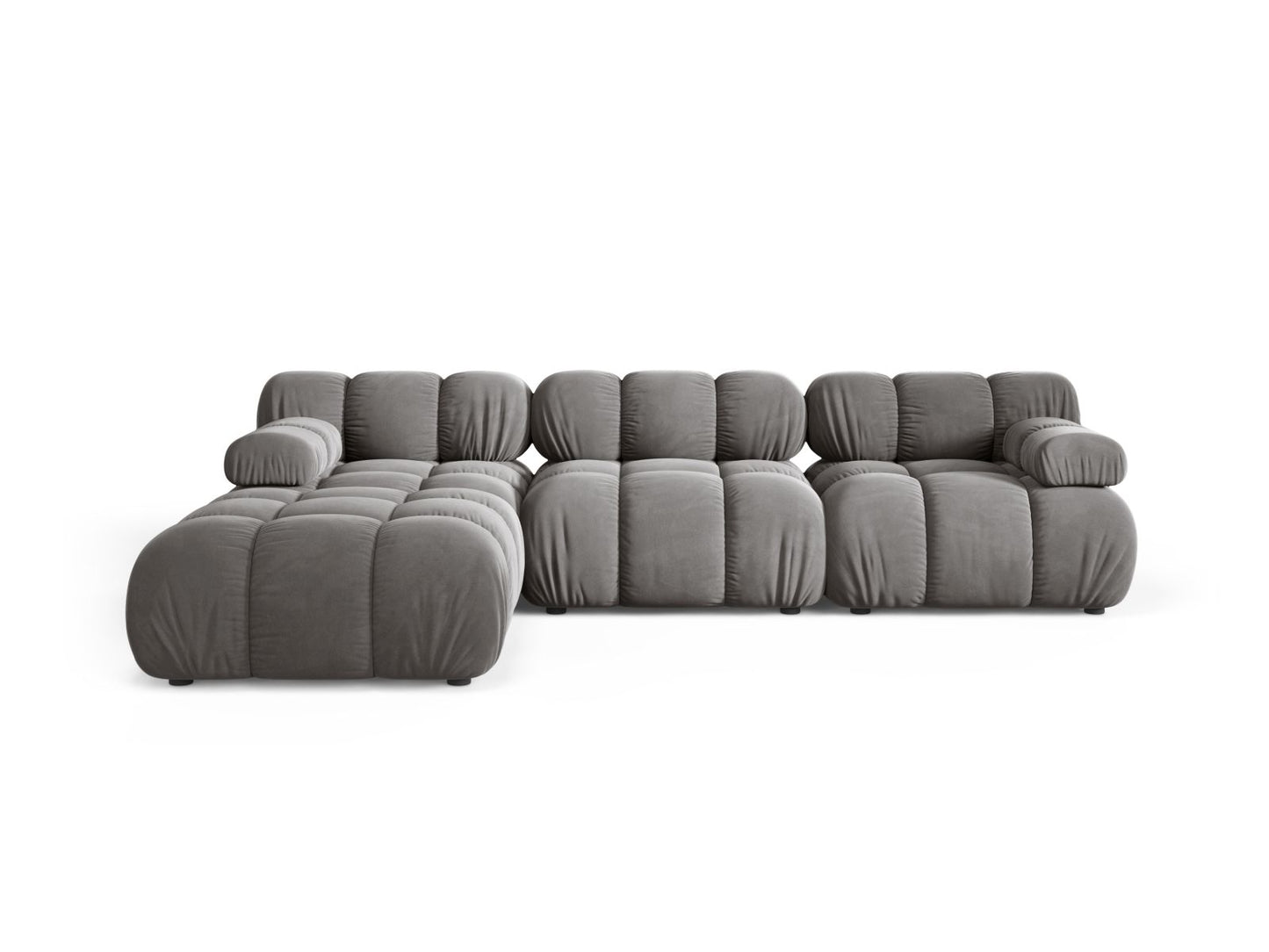 Bellis Modular Sofa, 4 Seats, 282x188 cm — Light Grey