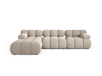 Bellis Modular Sofa, 4 Seats, 282x188 cm — Dark Beige