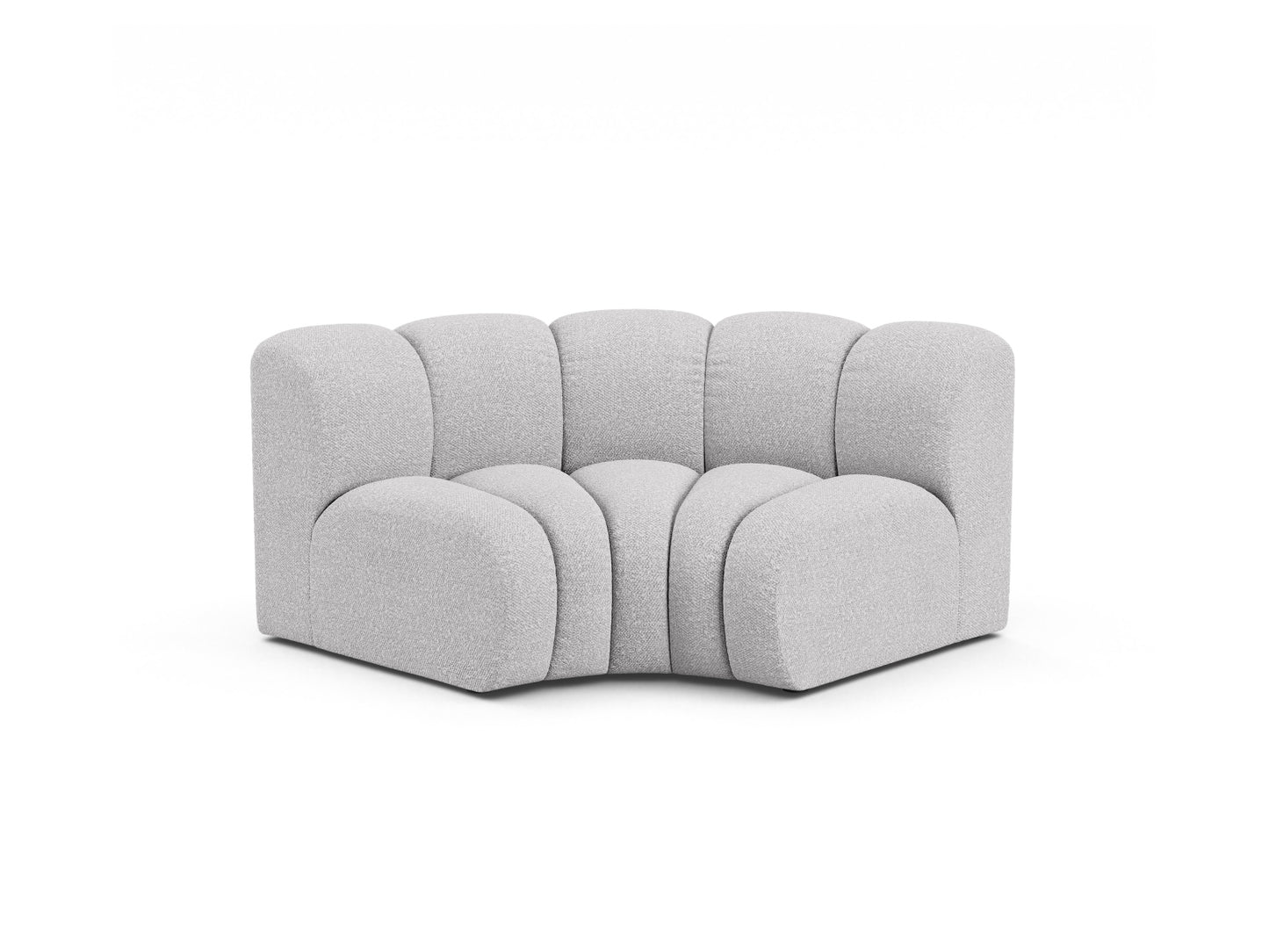 Lupine Modul Corner, 185x95 cm — Light Grey