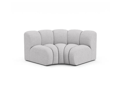Lupine Modul Corner, 185x95 cm — Light Grey