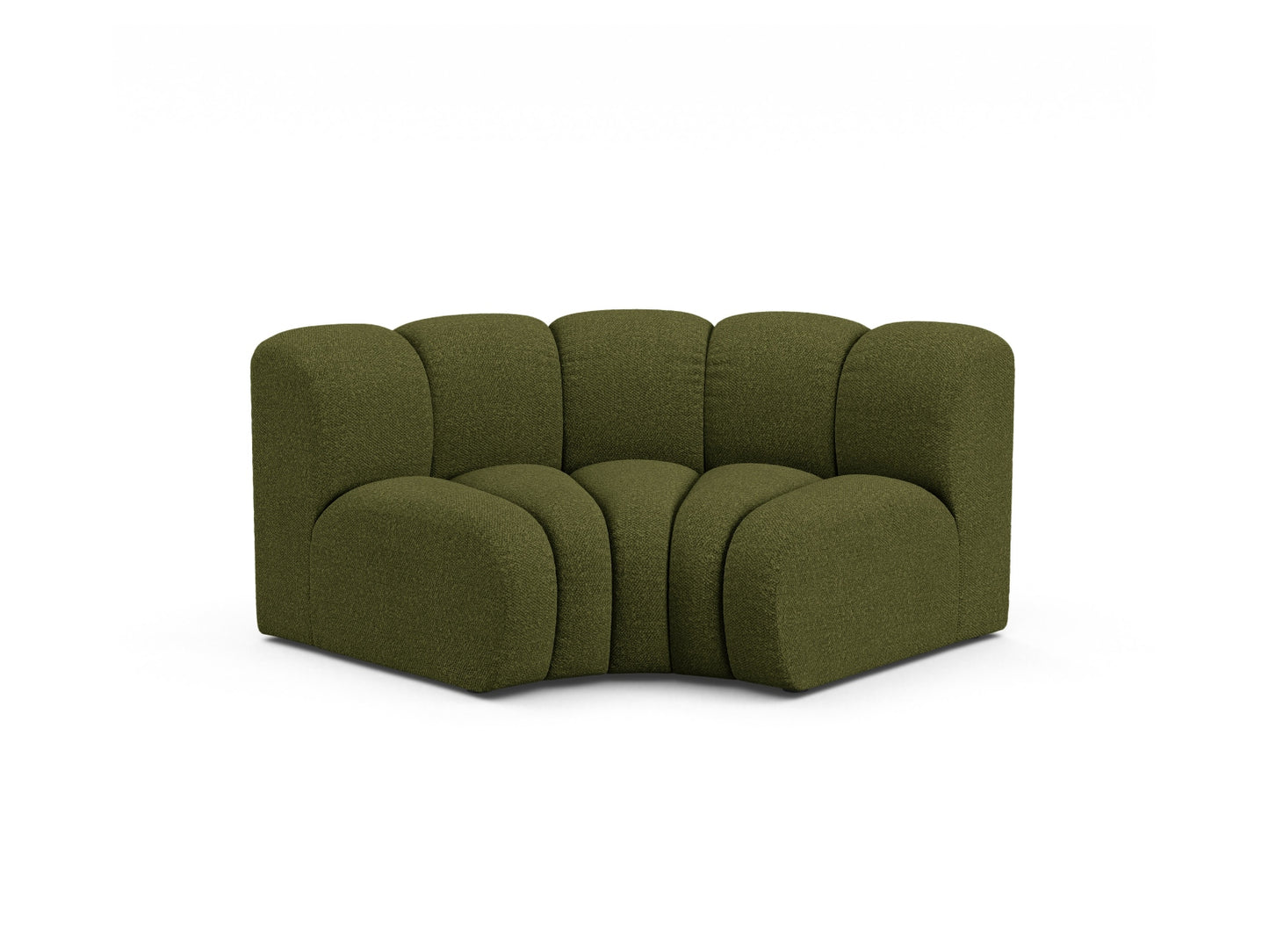 Lupine Modul Corner, 185x95 cm — Dark Olive Green