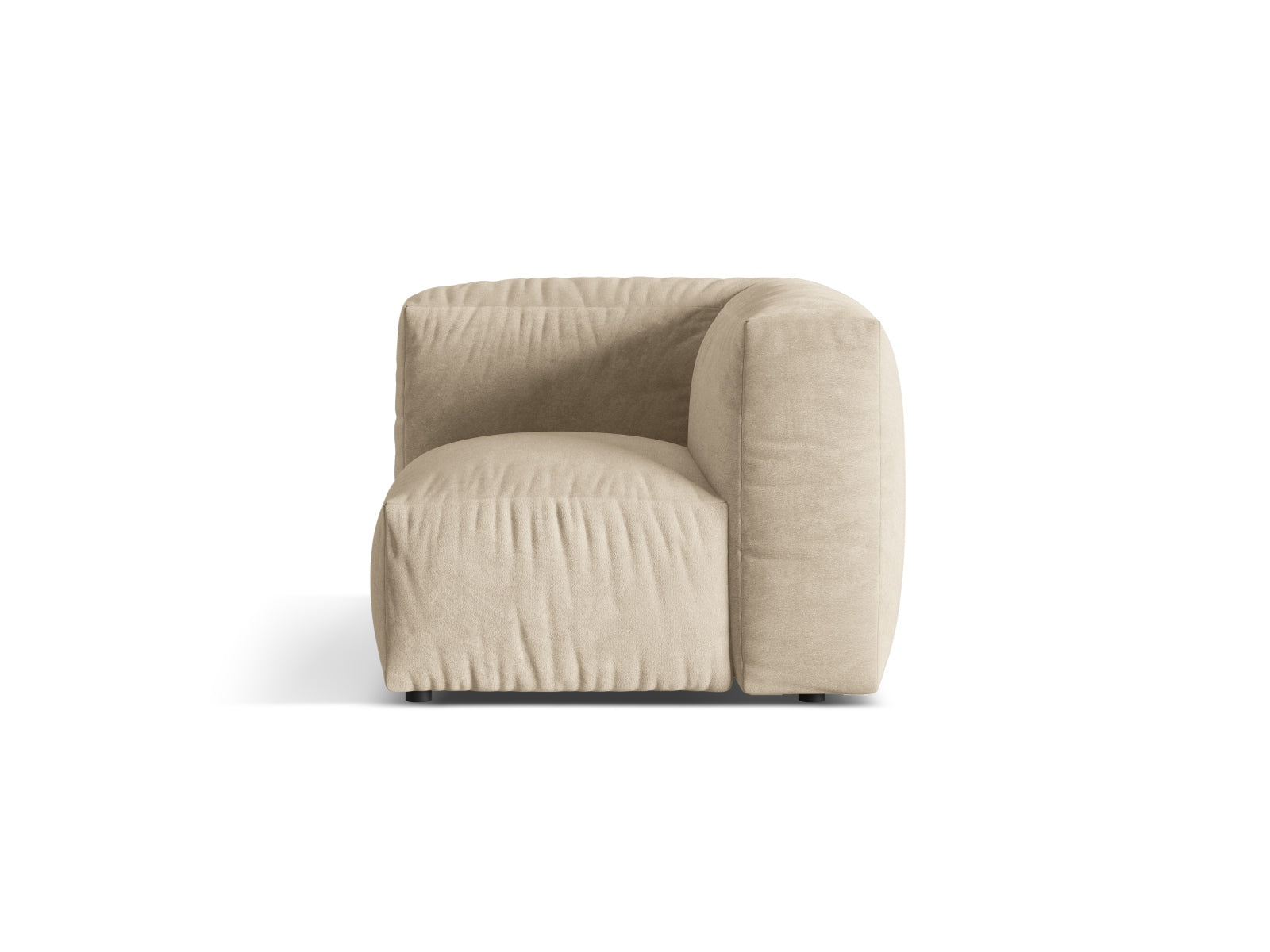 Martina Corner Modul, 98x98 cm — Light Beige