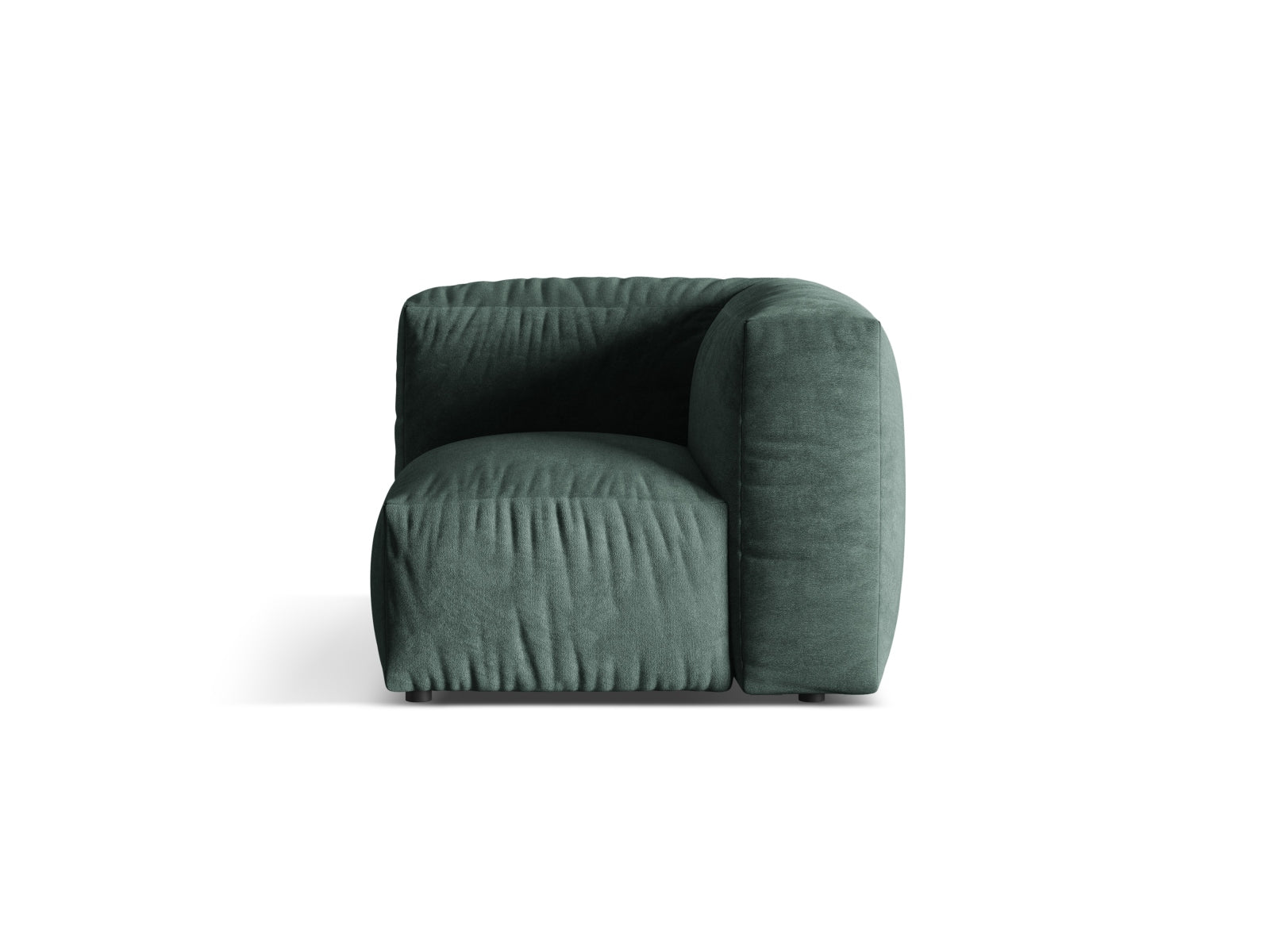 Martina Corner Modul, 98x98 cm — Petrol