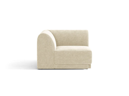 Miley Corner Modul, 90x90 cm — Light Beige