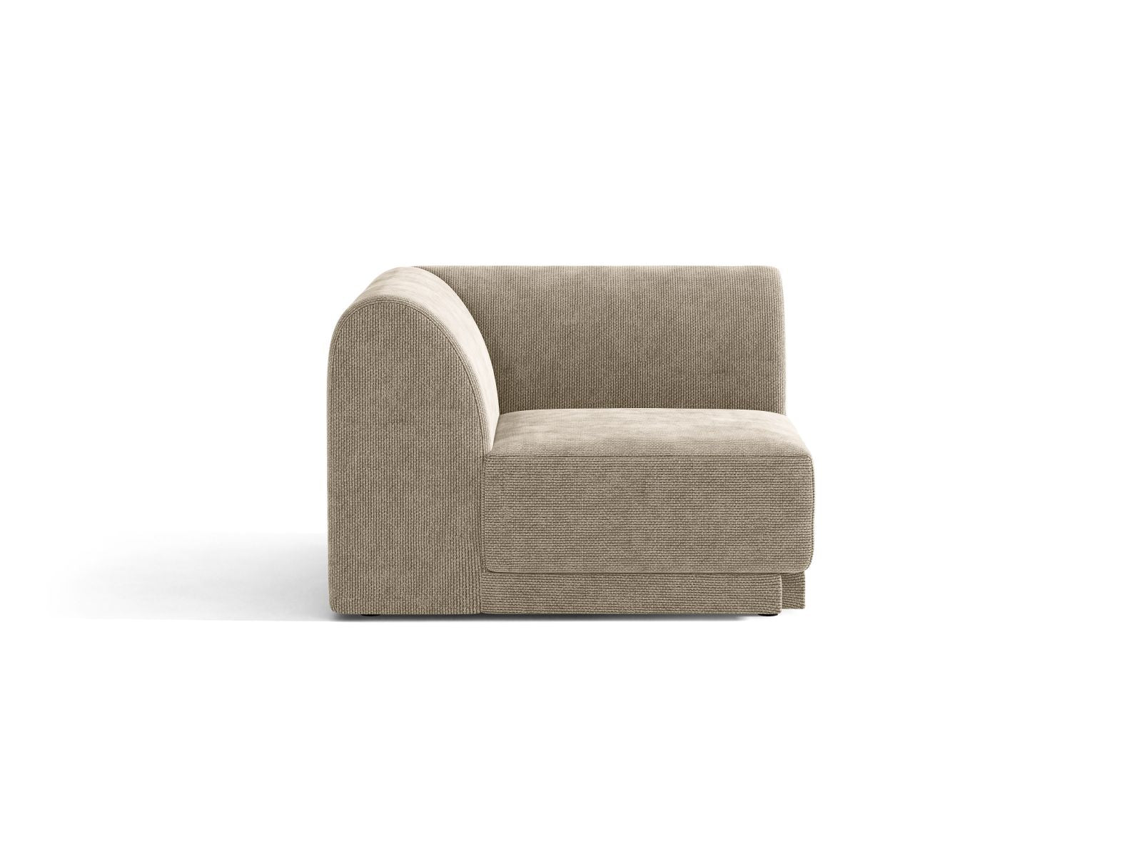 Miley Corner Modul, 90x90 cm — Beige