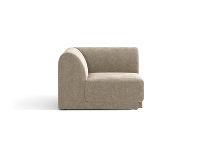 Miley Corner Modul, 90x90 cm — Beige