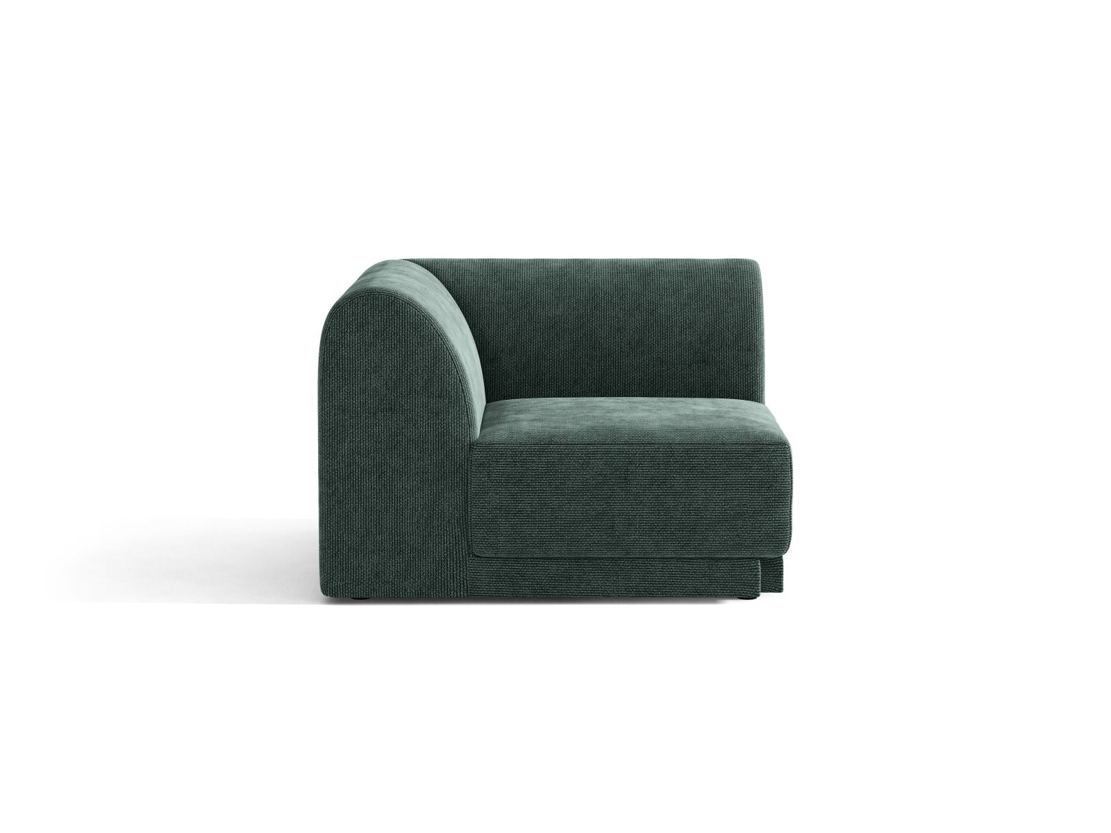 Miley Corner Modul, 90x90 cm — Petrol