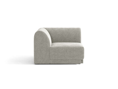Miley Corner Modul, 90x90 cm — Light Grey