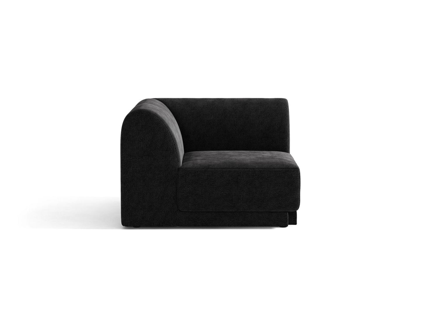 Miley Corner Modul, 90x90 cm — Black