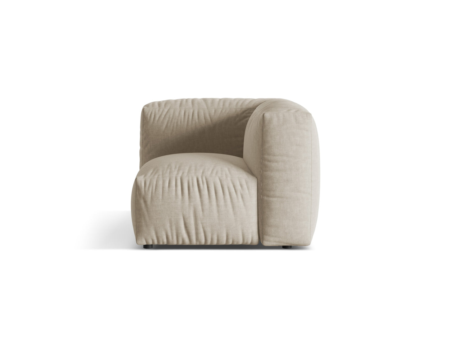 Martina Corner Modul, 98x98 cm — Light Beige