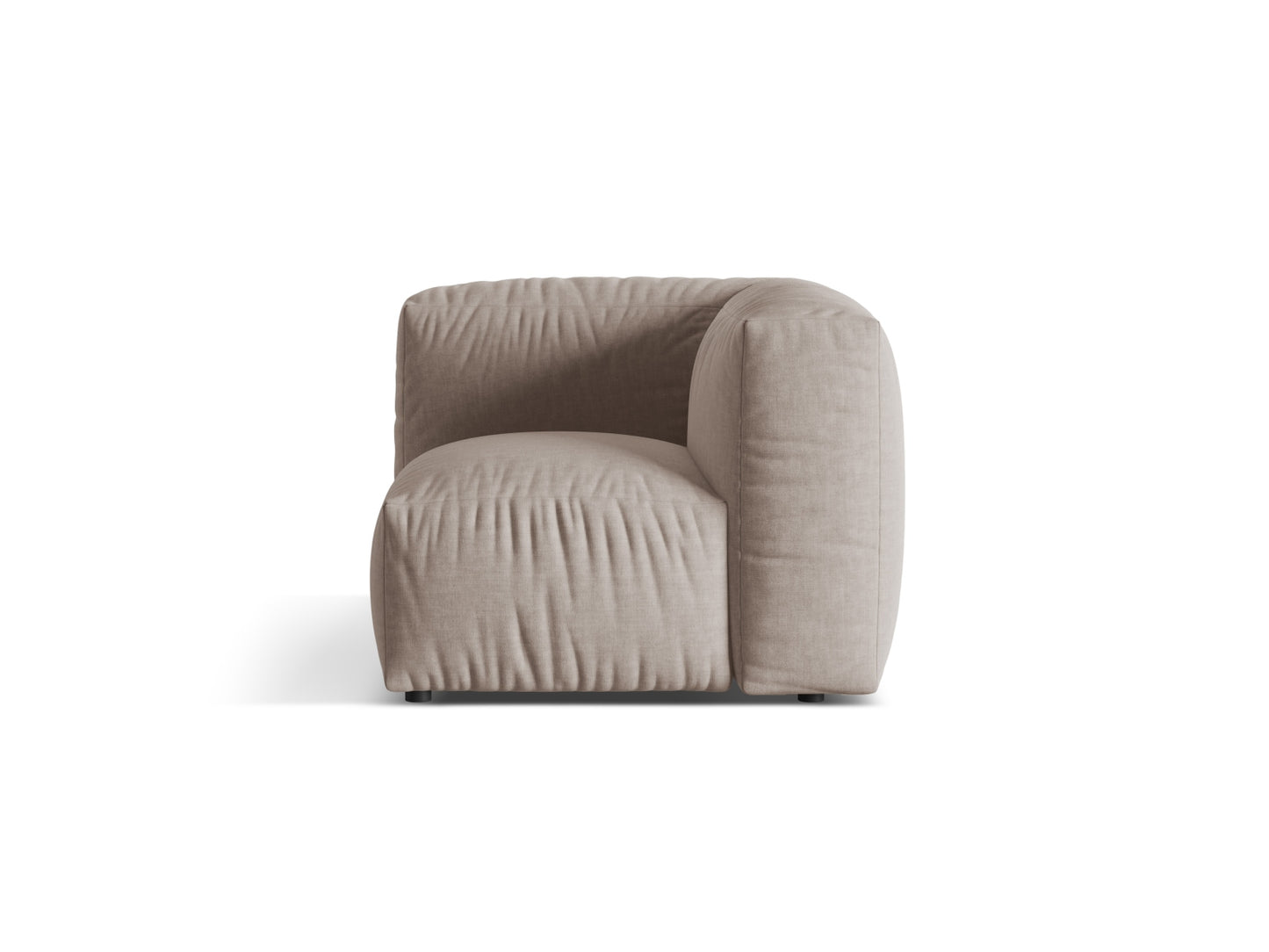 Martina Corner Modul, 98x98 cm — Dark Beige