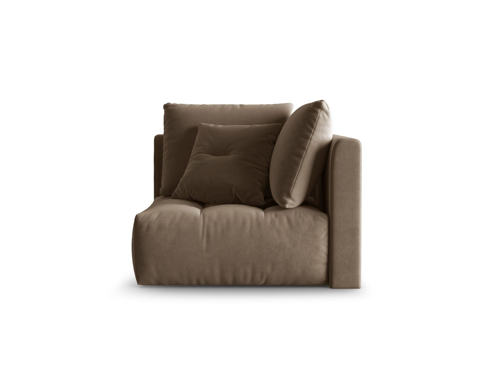 Bloom Modul Corner, 105x105 cm — Light Brown