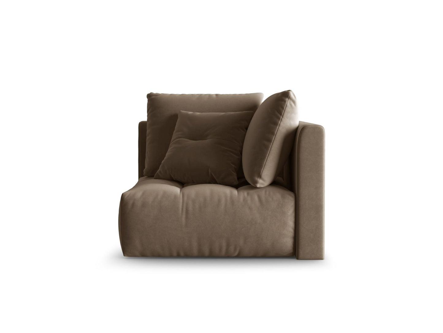 Bloom Modul Corner, 105x105 cm — Light Brown