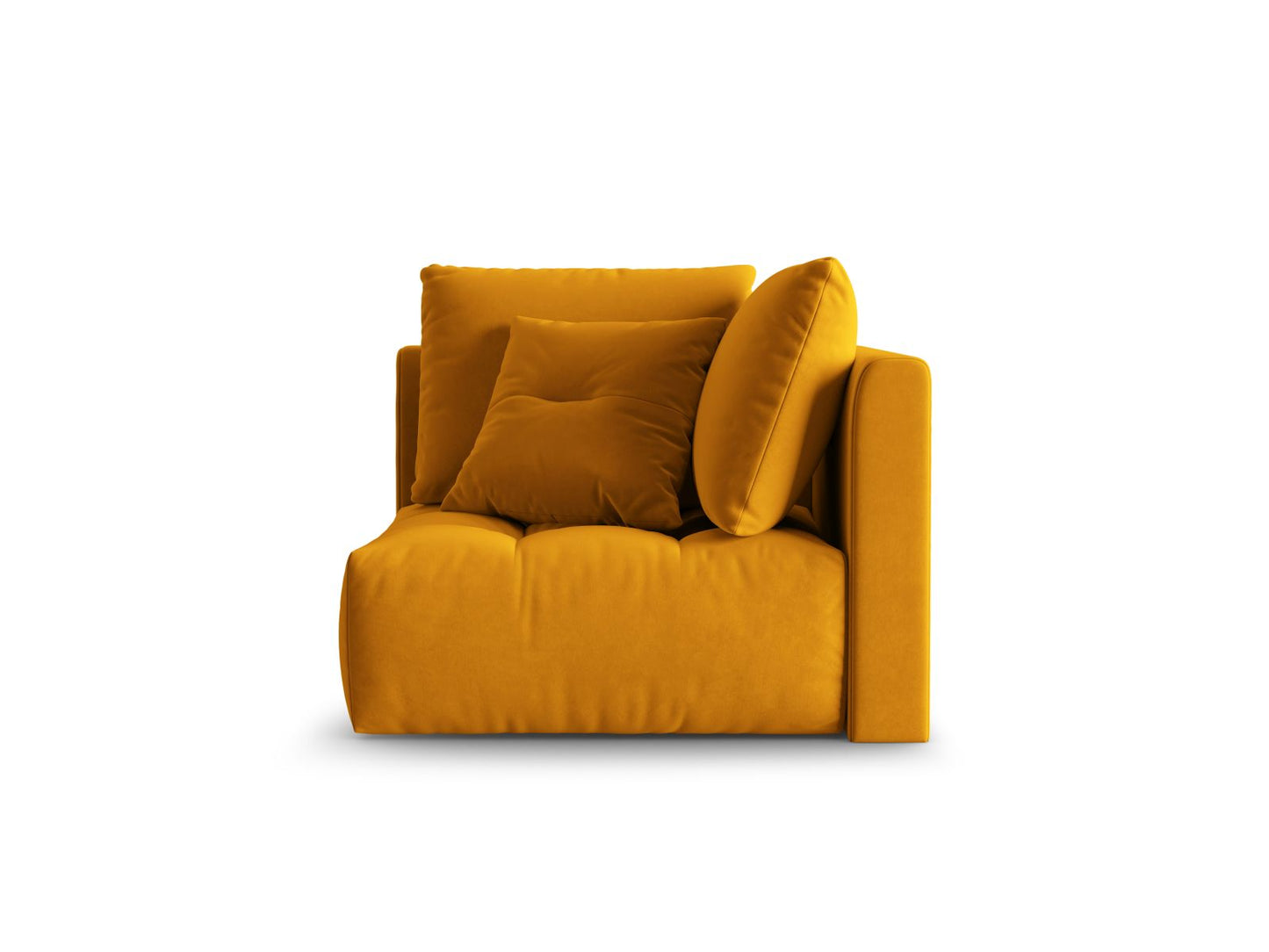 Bloom Modul Corner, 105x105 cm — Yellow