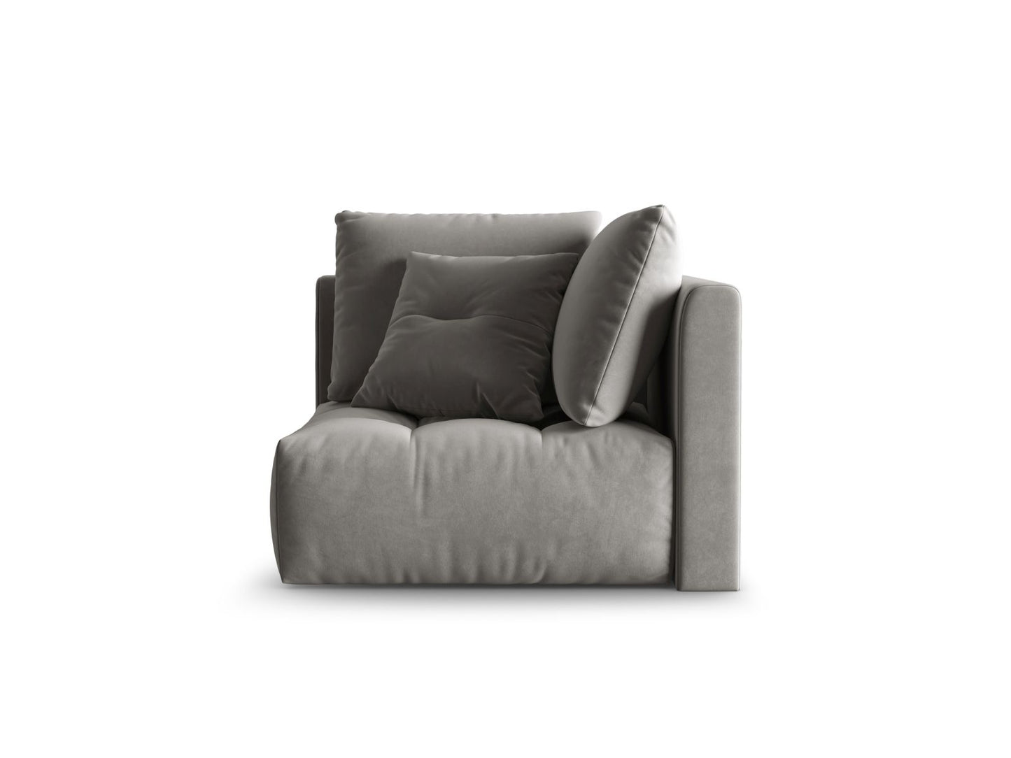 Bloom Modul Corner, 105x105 cm — Grey