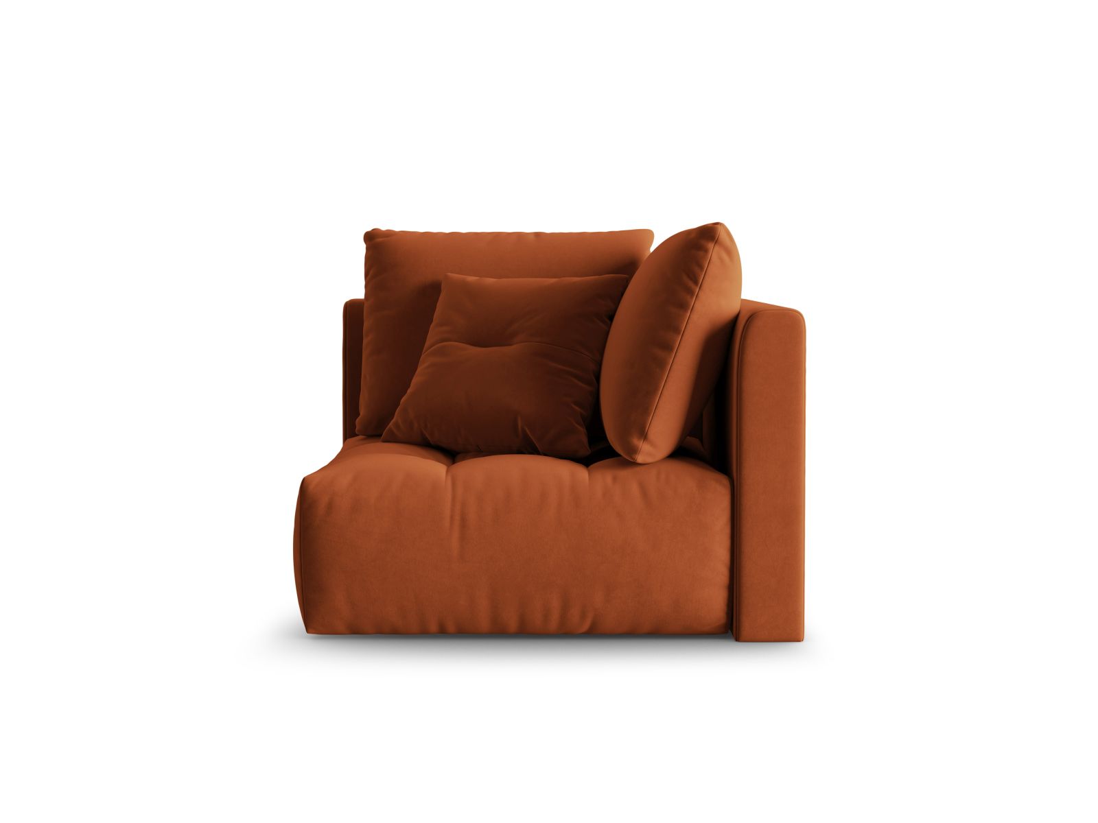 Bloom Modul Corner, 105x105 cm — Terracotta