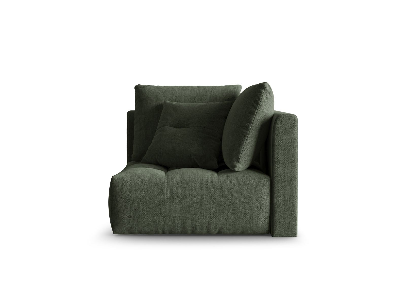 Bloom Corner Modul, 105x105 cm — Moss Green
