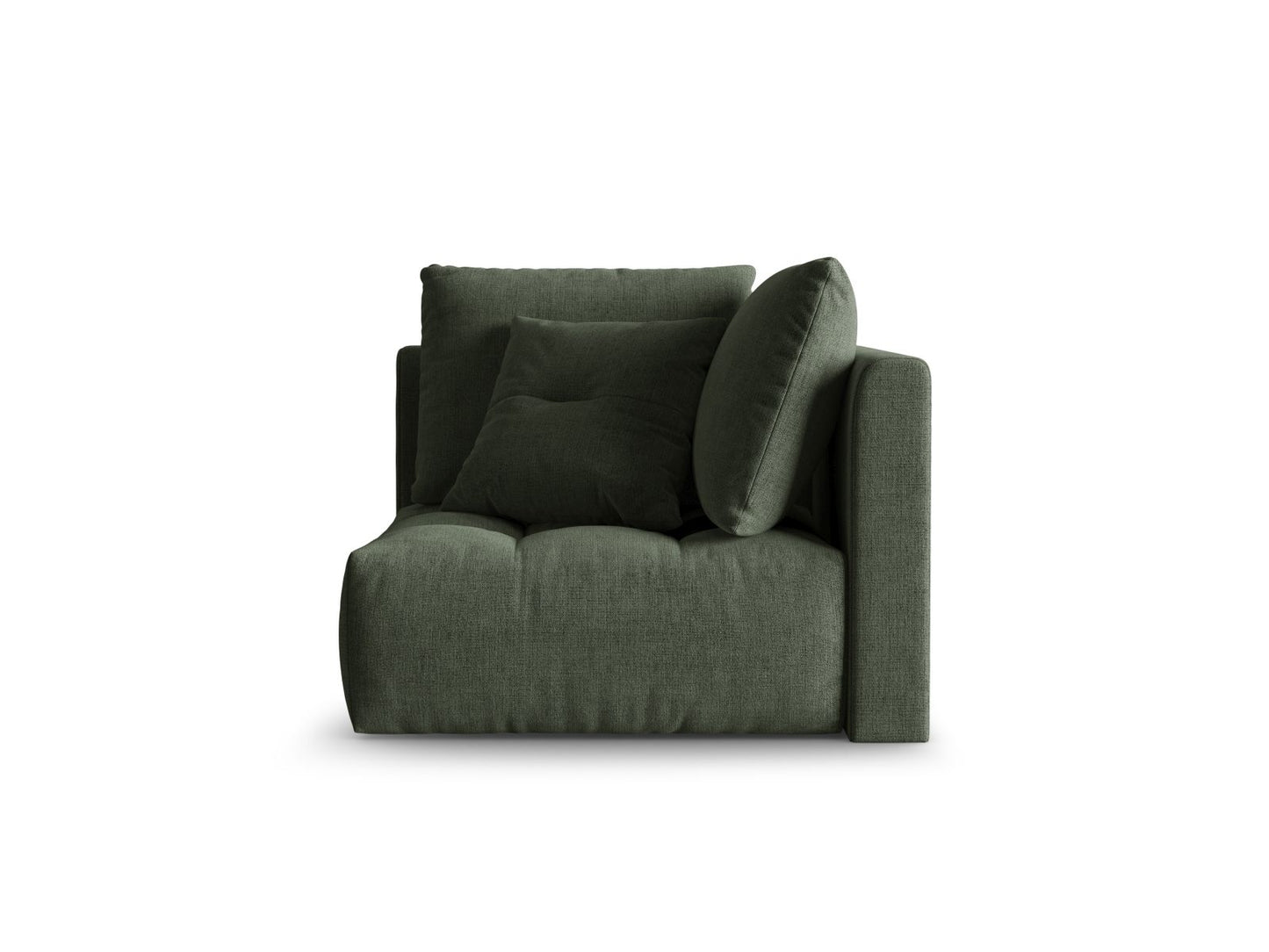 Bloom Corner Modul, 105x105 cm — Moss Green