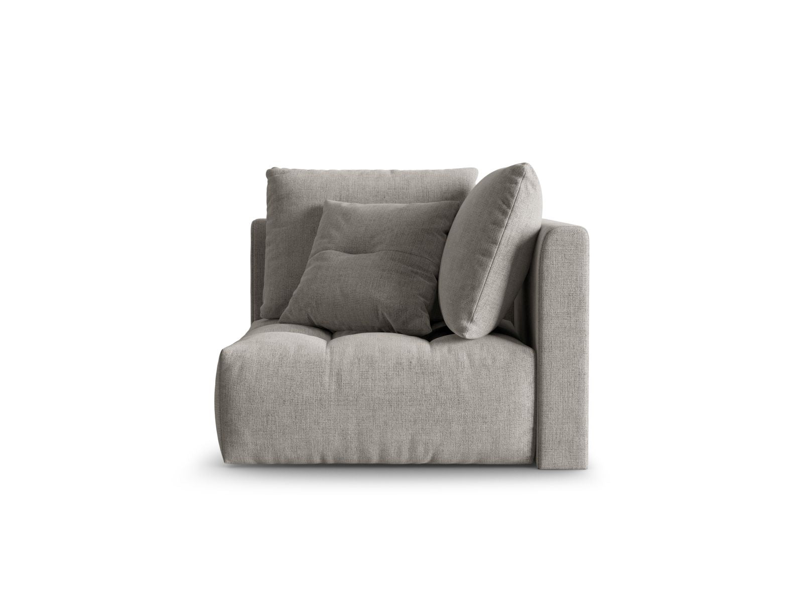 Bloom Corner Modul, 105x105 cm — Light Grey