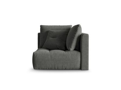 Bloom Corner Modul, 105x105 cm — Dark Grey