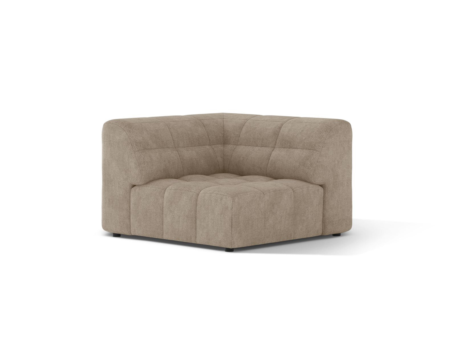 Jennifer Corner Modul, 99x99 cm — Dark Beige